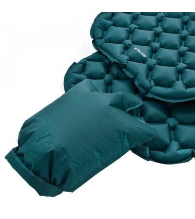 Materac nadmuchiwany Meteor 2w1 pompka+drybag 190 x 56 x 5,5 morski 16441
