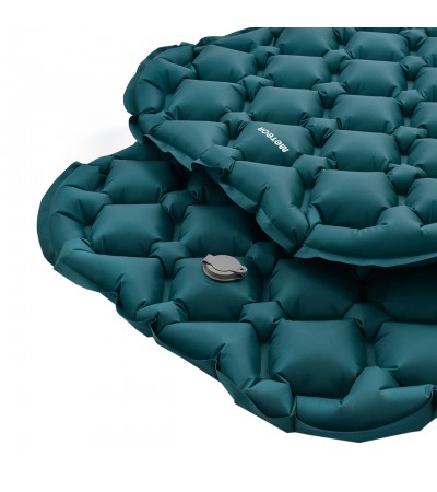 Materac nadmuchiwany Meteor 2w1 pompka+drybag 190 x 56 x 5,5 morski 16441