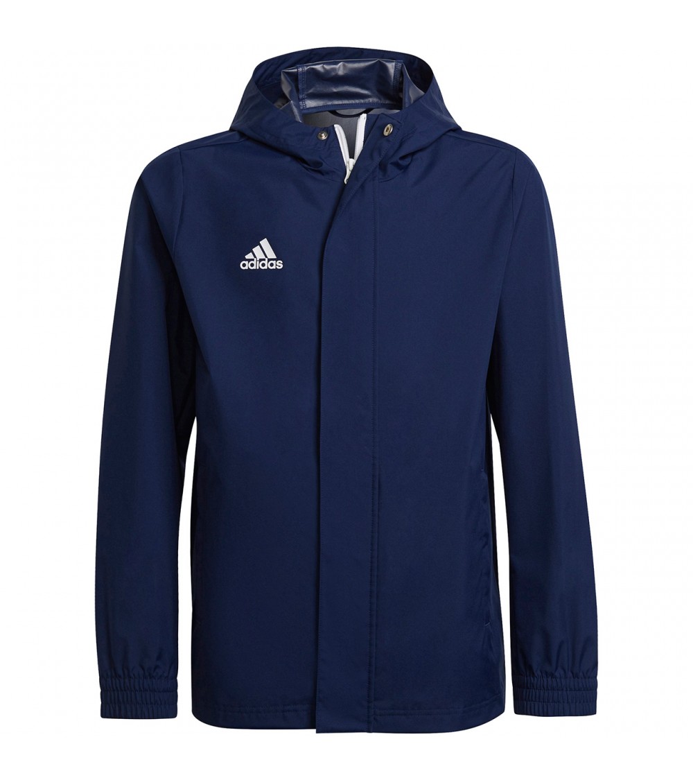 Kurtka dla dzieci adidas Entrada 22 All-Weather granatowa IK4012