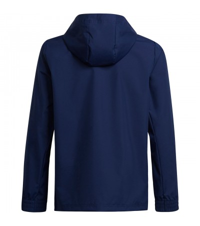 Kurtka dla dzieci adidas Entrada 22 All-Weather granatowa IK4012