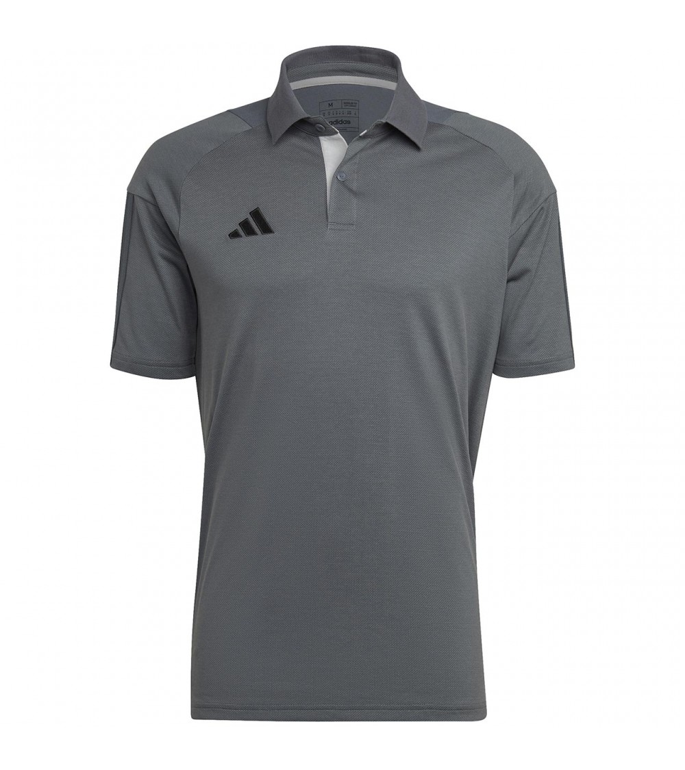Koszulka męska adidas Tiro 23 Competition Polo szara HU1344