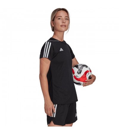 Koszulka damska adidas Tiro 23 League Jersey czarna HR4612