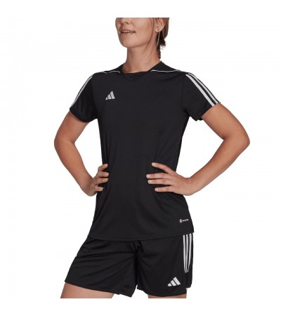 Koszulka damska adidas Tiro 23 League Jersey czarna HR4612