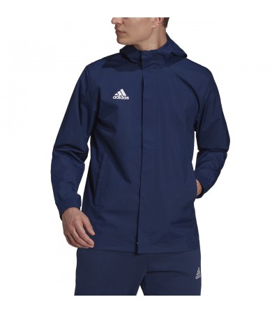 Kurtka męska adidas Entrada 22 All Weather Jacket granatowa IK4011