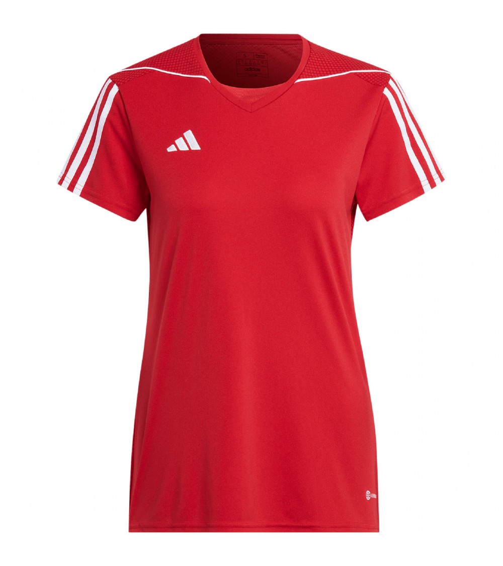 Koszulka damska adidas Tiro 23 League Jersey czerwona HT6549