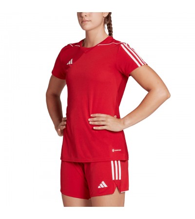 Koszulka damska adidas Tiro 23 League Jersey czerwona HT6549