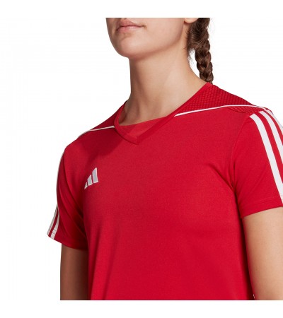 Koszulka damska adidas Tiro 23 League Jersey czerwona HT6549