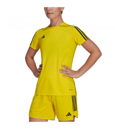 Koszulka damska adidas Tiro 23 League Jersey żółta HR4614