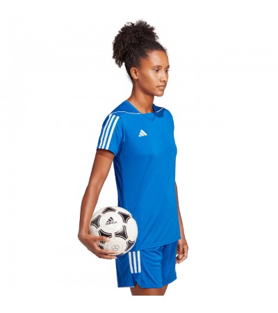 Koszulka damska adidas Tiro 23 League Jersey niebieska HR4616