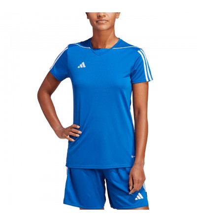 Koszulka damska adidas Tiro 23 League Jersey niebieska HR4616