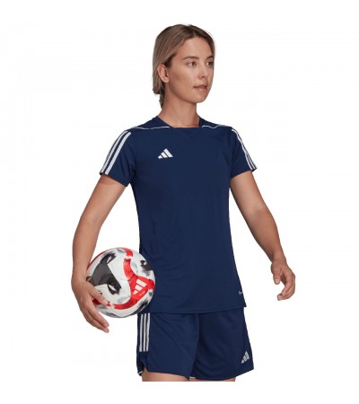 Koszulka damska adidas Tiro 23 League Jersey granatowa HR4613