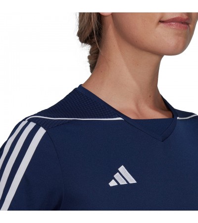 Koszulka damska adidas Tiro 23 League Jersey granatowa HR4613