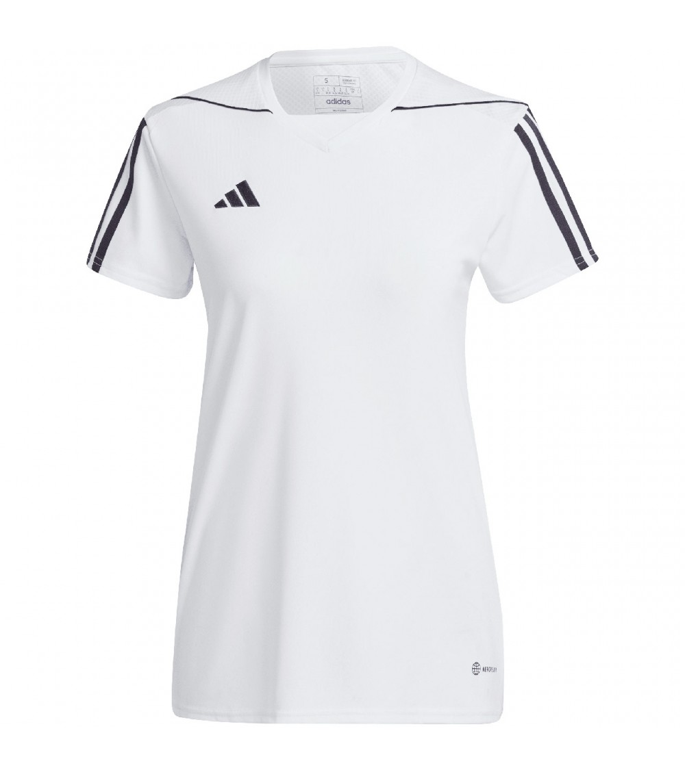 Koszulka damska adidas Tiro 23 League Jersey biała HR4615