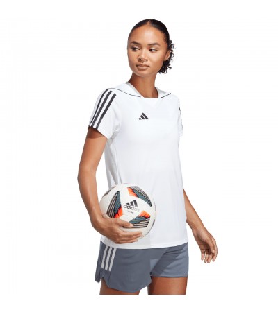 Koszulka damska adidas Tiro 23 League Jersey biała HR4615