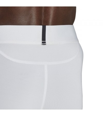 Spodenki męskie adidas Techfit Aeroready Short Tights białe HP0611