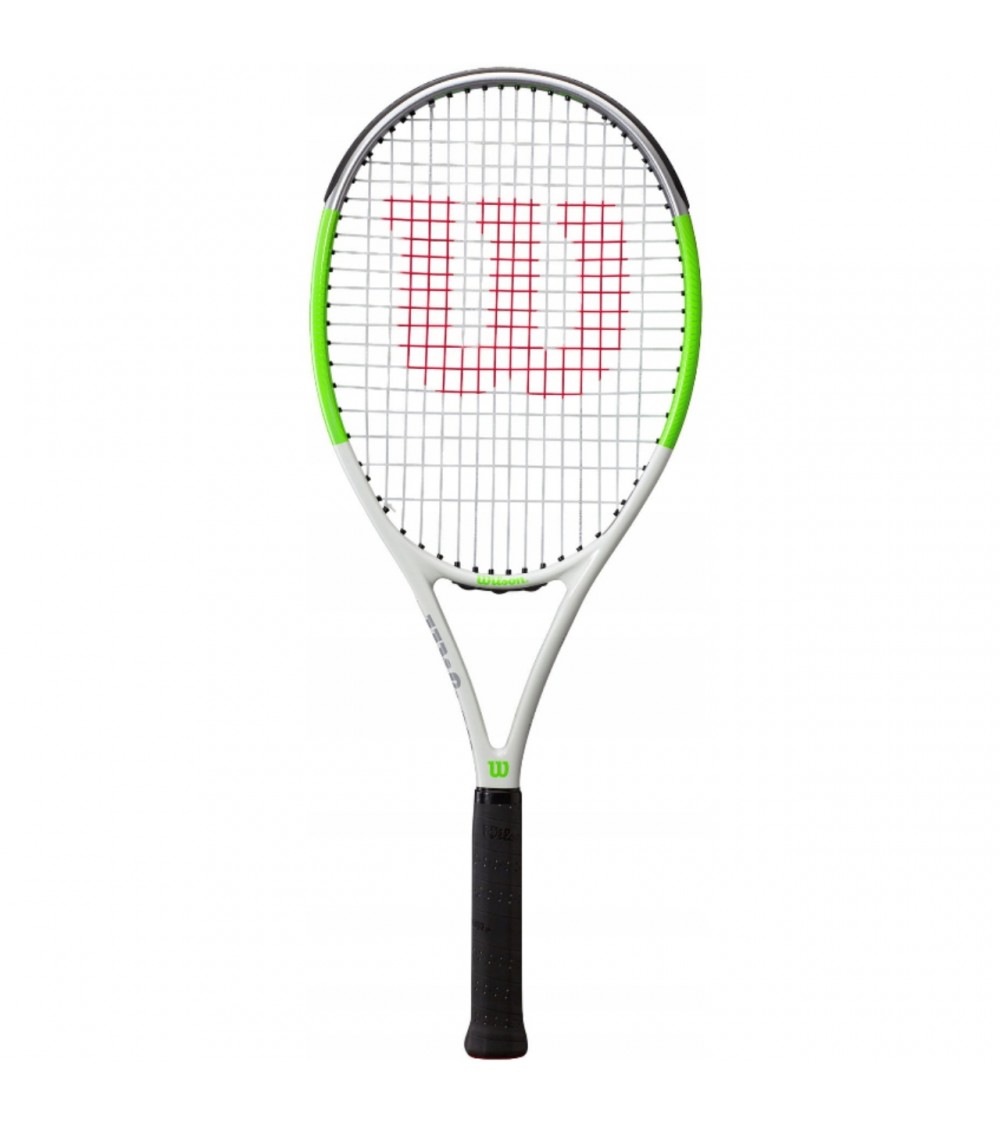 Rakieta do tenisa ziemnego Wilson Blade Feel Team 103 RKT 3 4 3/8 biało-zielona WR054810U3