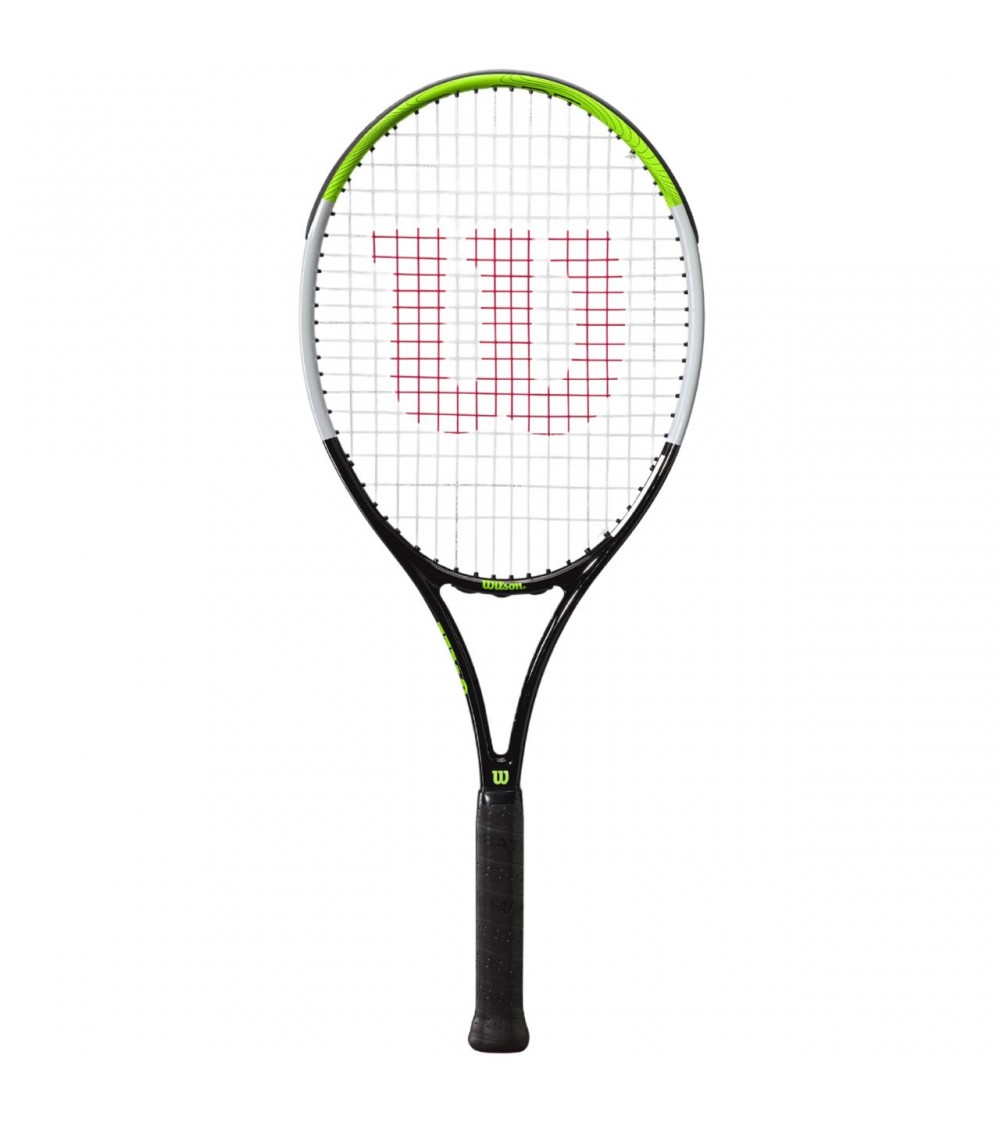 Rakieta do tenisa ziemnego Wilson Blade Feel RKT 26 4 czarno-szaro-zielona WR055410U