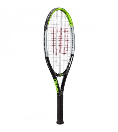 Rakieta do tenisa ziemnego Wilson Blade Feel RKT 23 3 5/8 czarno-szaro-zielona WR057610U