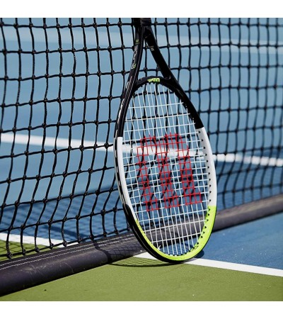 Rakieta do tenisa ziemnego Wilson Blade Feel RKT 23 3 5/8 czarno-szaro-zielona WR057610U