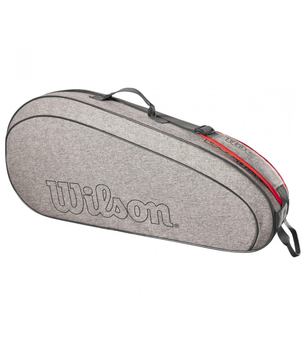 Torba tenisowa Wilson Team 3PK szaro-czarna WR8022801001