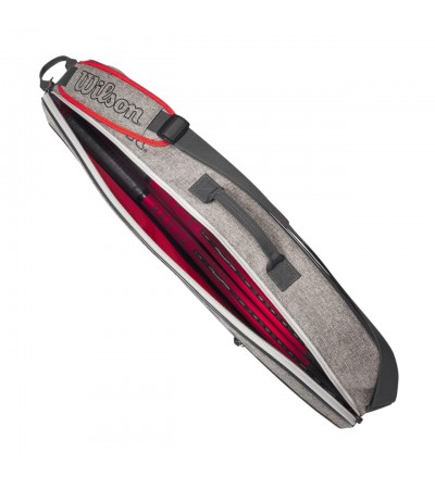 Torba tenisowa Wilson Team 3PK szaro-czarna WR8022801001