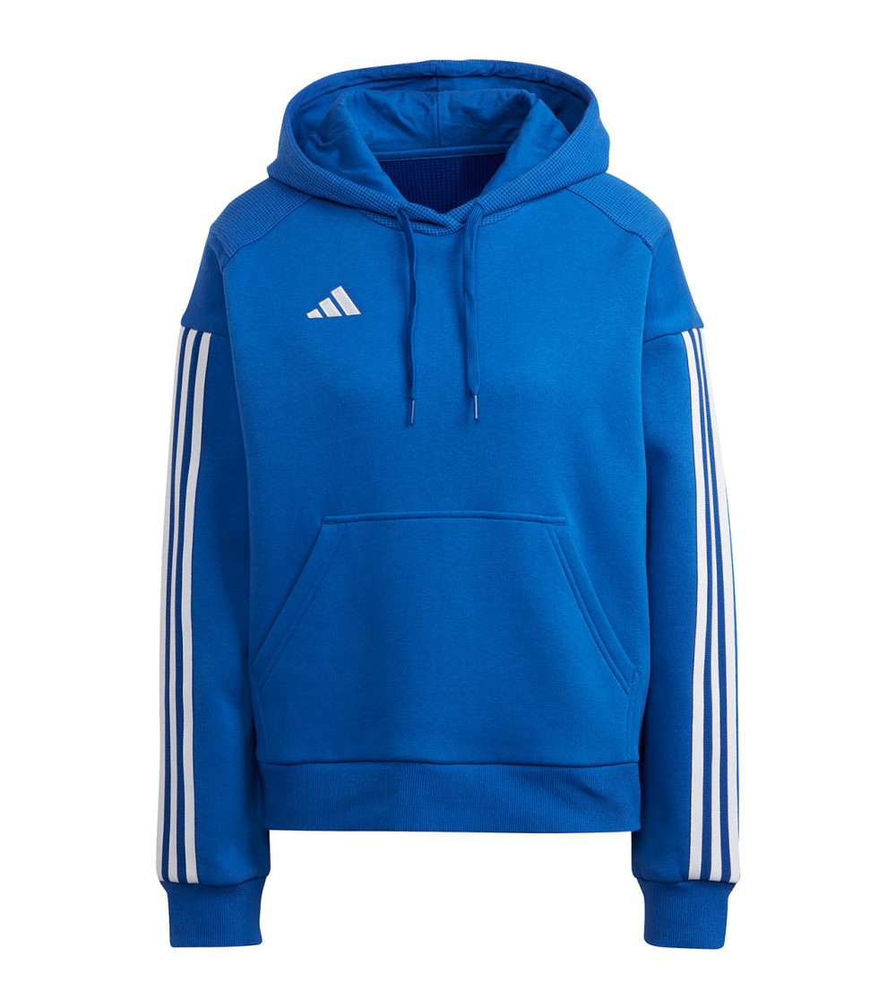 Bluza damska adidas Tiro 23 Competition Cotton Hoodie niebieska IC4617