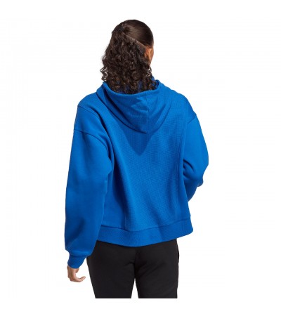 Bluza damska adidas Tiro 23 Competition Cotton Hoodie niebieska IC4617