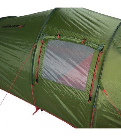 Namiot High Peak Falcon 4 oliwkowo-czerwony 10327