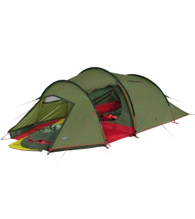 Namiot High Peak Falcon 3 oliwkowo-czerwony 10329