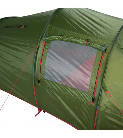 Namiot High Peak Falcon 3 oliwkowo-czerwony 10329