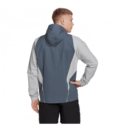 Kurtka męska adidas Tiro 23 Competition All-Weather szara HU1320