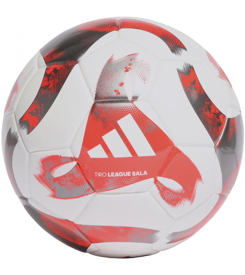 Piłka nożna adidas Tiro League Sala biało-pomarańczowa HT2425