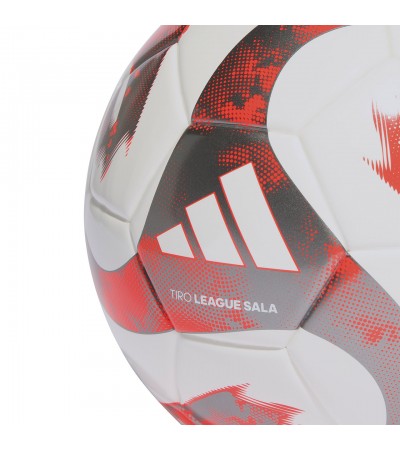 Piłka nożna adidas Tiro League Sala biało-pomarańczowa HT2425