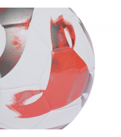 Piłka nożna adidas Tiro League Sala biało-pomarańczowa HT2425