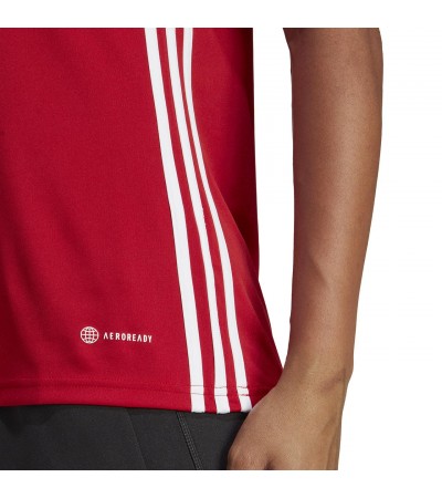 Koszulka damska adidas Tabela 23 Jersey czerwona HS0540