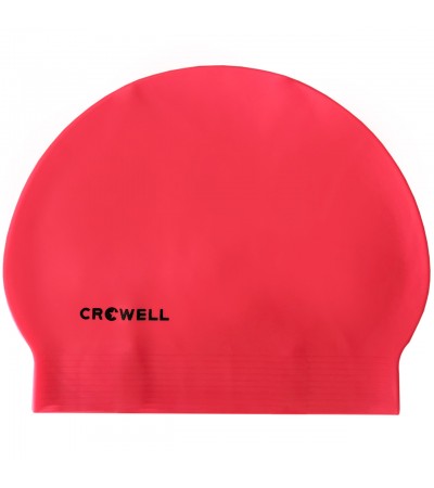 Czepek pływacki latex Crowell Atol różowy kol.5