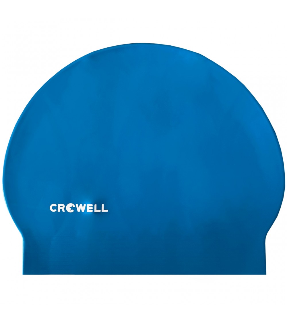 Czepek pływacki latex Crowell Atol niebieski kol.7