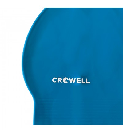 Czepek pływacki latex Crowell Atol niebieski kol.7