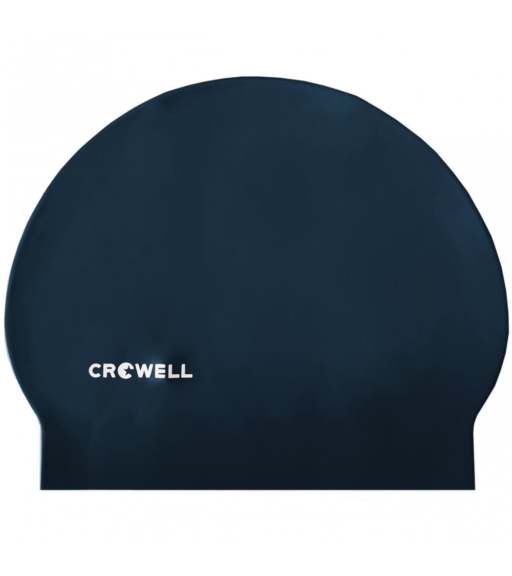 Czepek pływacki latex Crowell Atol granatowy kol.8