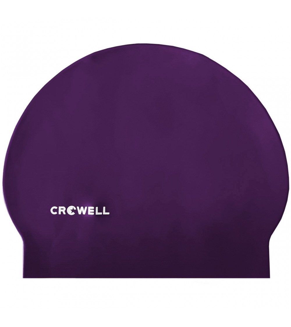 Czepek pływacki latex Crowell Atol fioletowy kol.9