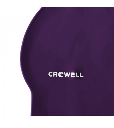 Czepek pływacki latex Crowell Atol fioletowy kol.9