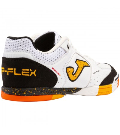 Buty piłkarskie Joma Top Flex Indoor 2302 biało-czarne TOPW2302IN