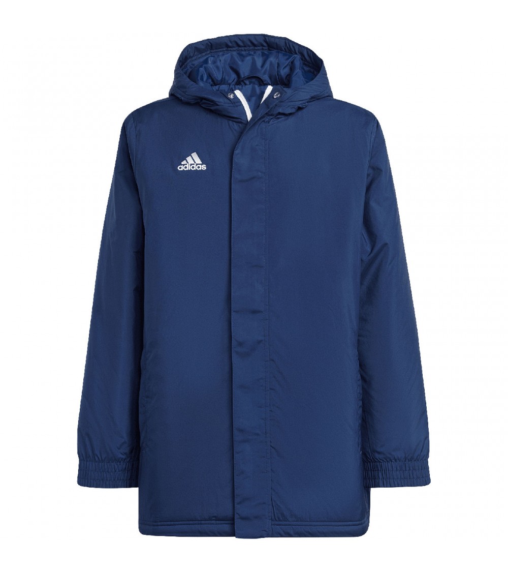 Kurtka dla dzieci adidas Entrada 22 Stadium niebieska IB6079