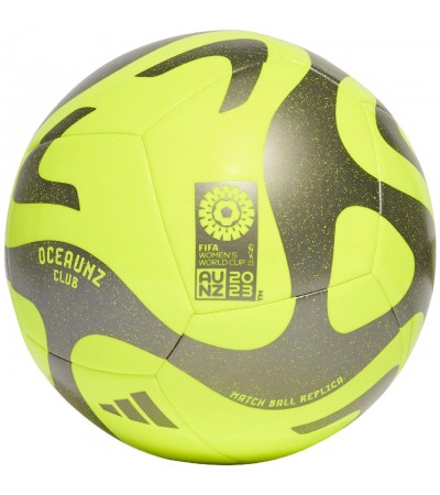 Piłka nożna adidas Oceaunz Club Ball żółto-szara HZ6932