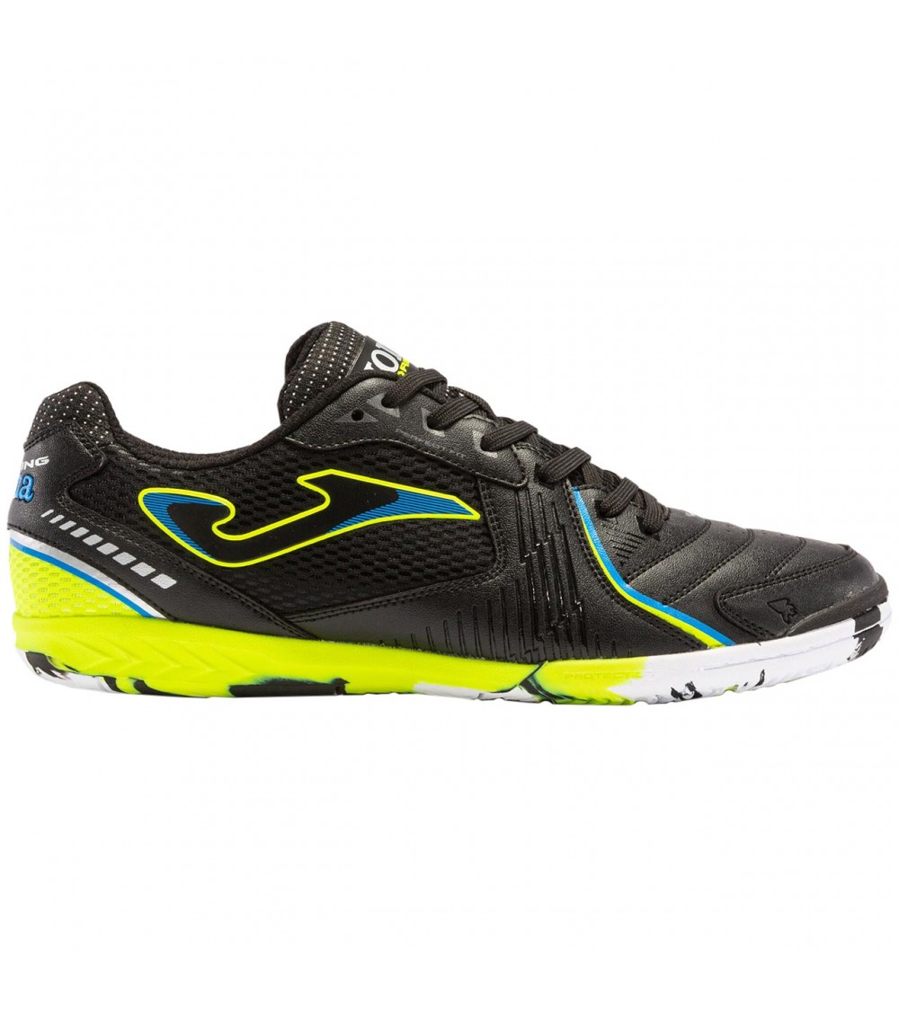 Buty piłkarskie Joma Dribling Indoor 2301 czarno-żółte DRIW2301IN