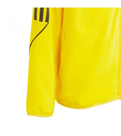 Kurtka dla dzieci adidas Tiro 23 League Windbreaker żółta IA1622