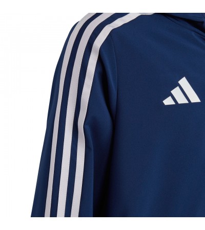 Kurtka dla dzieci adidas Tiro 23 League Windbreaker granatowa IA1627