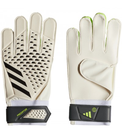 Rękawice bramkarskie adidas Predator Training biało-czarne IA0874