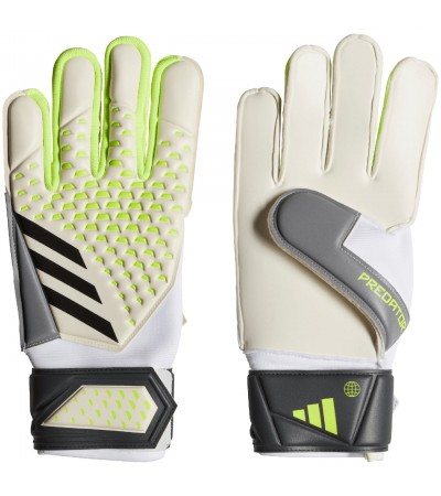 Rękawice bramkarskie adidas Predator Match Gloves biało-zielone IA0875