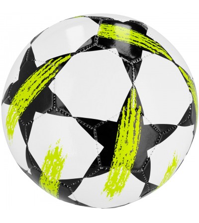 Piłka nożna Spokey Goal biało-zielona 942598